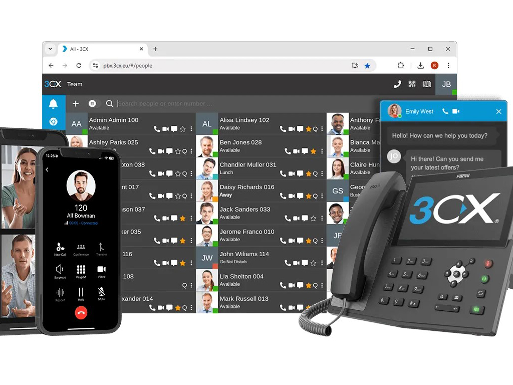 Kupfer- und Glasvernetzung